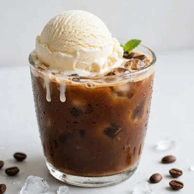 Cold Coffee with Ice Cream