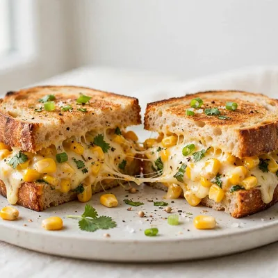 Corn Cheese Sandwich
