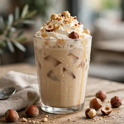 Hazelnut Frappe