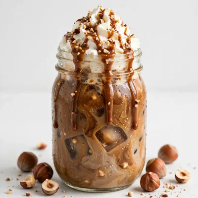 Hazelnut Iced Coffee