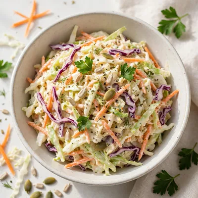 Healthy Coleslaw Salad