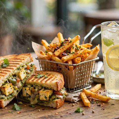 Paneer Sandwich Combo